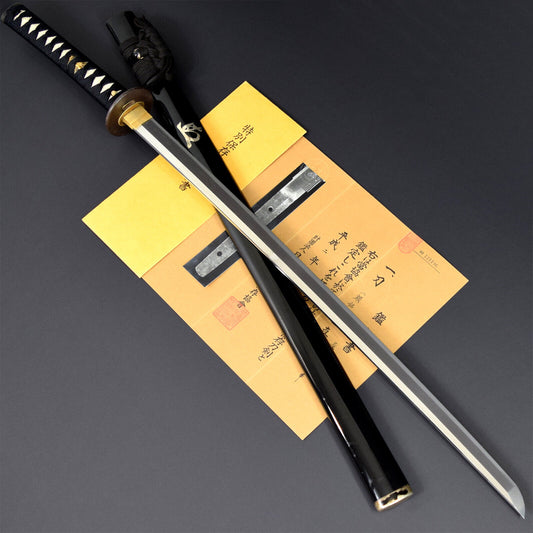 Antique Sword Nihonto Japanese Katana Samurai Weapon Blade Rare Muromachi Era Collectible.