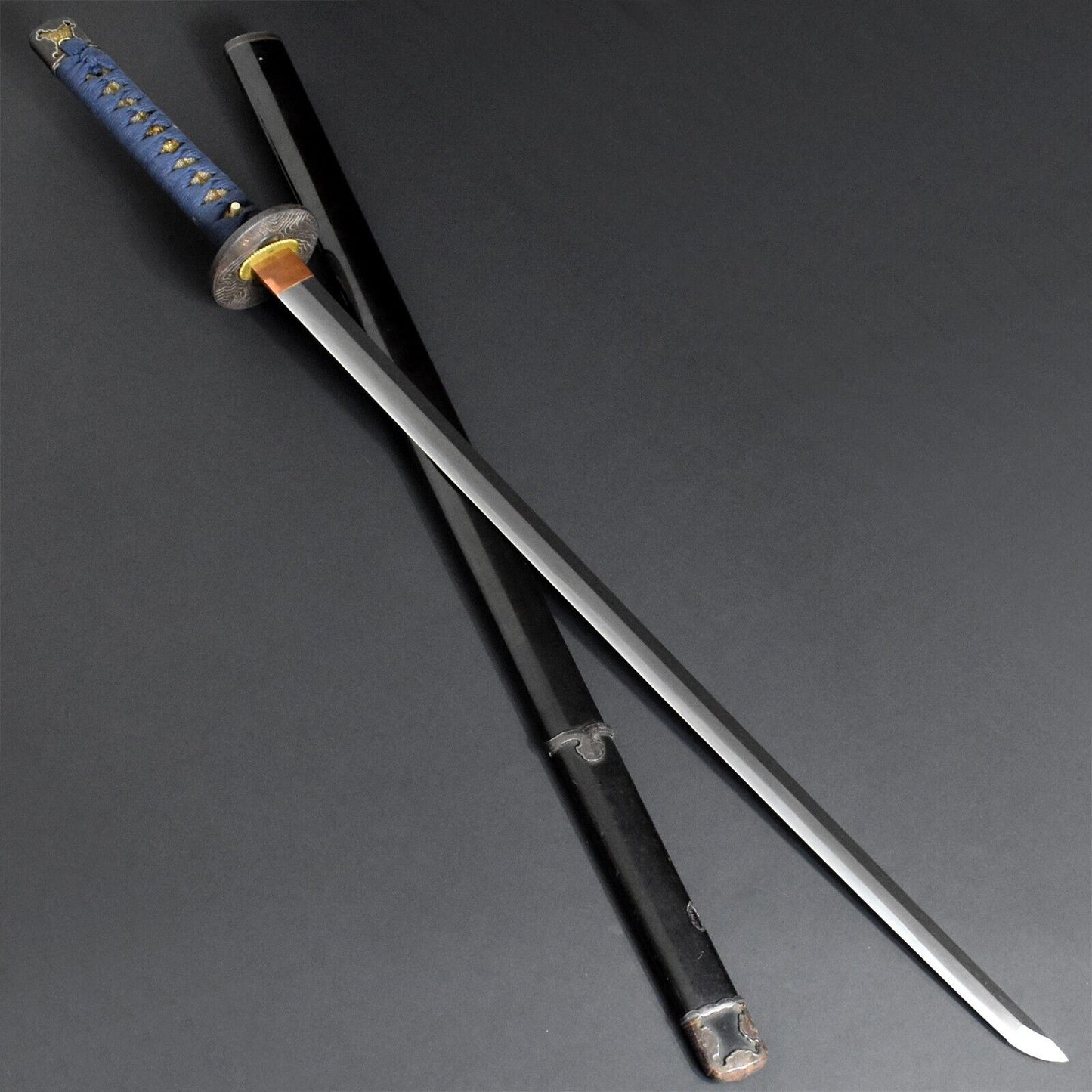 Original Vintage Japanese Sword Collectible Nihonto Katana Samurai Tamahagane Blade Edo Period Legacy Certified.