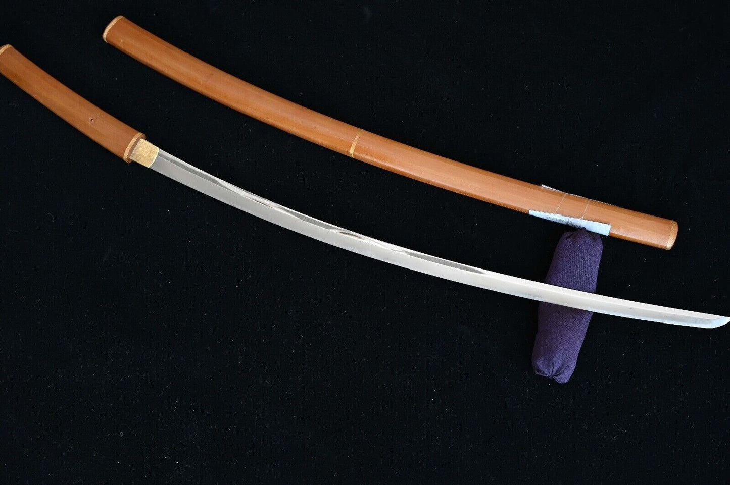 Antique Japanese Sword Samurai Weapon Long Blade Tachi Collectible.