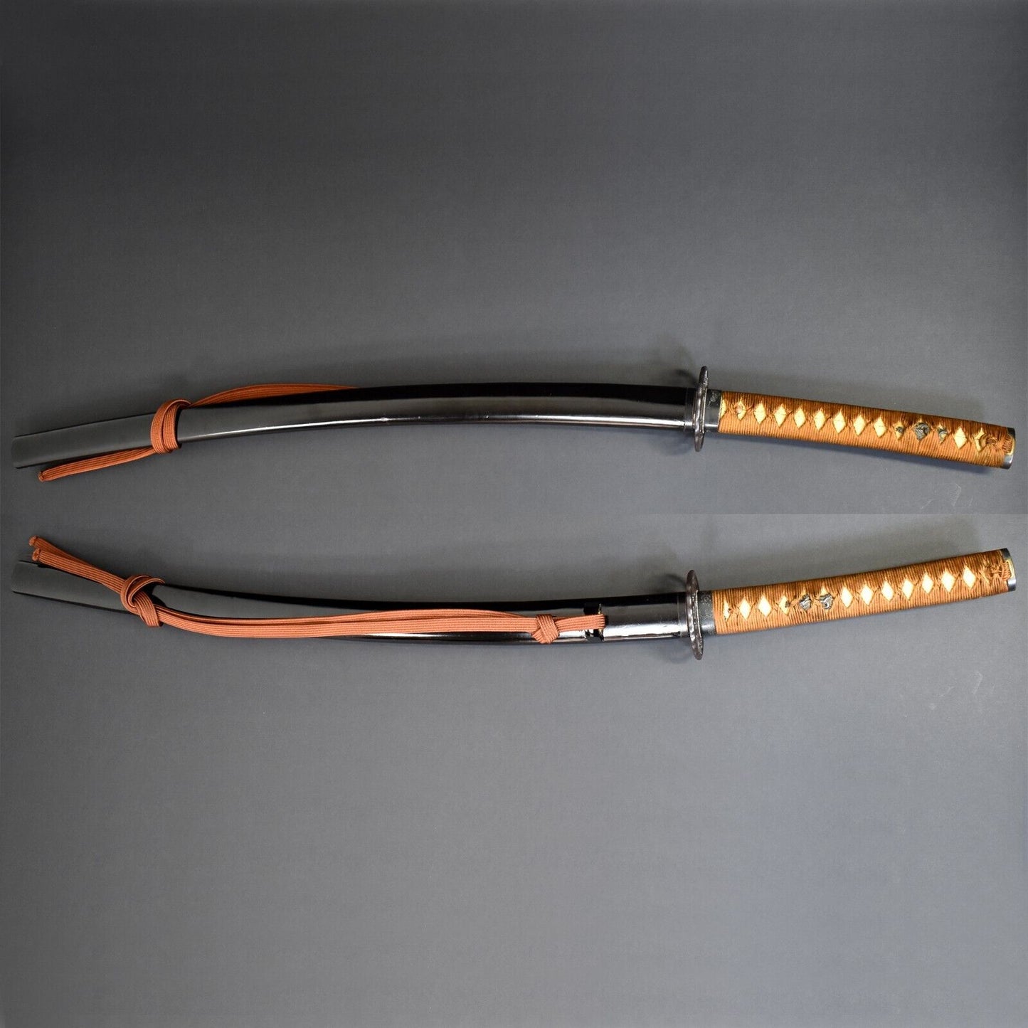 Muromachi Era Antique Japanese Long Sword Nihonto Collectible Katana Samurai Tamahagane Steel Blade.
