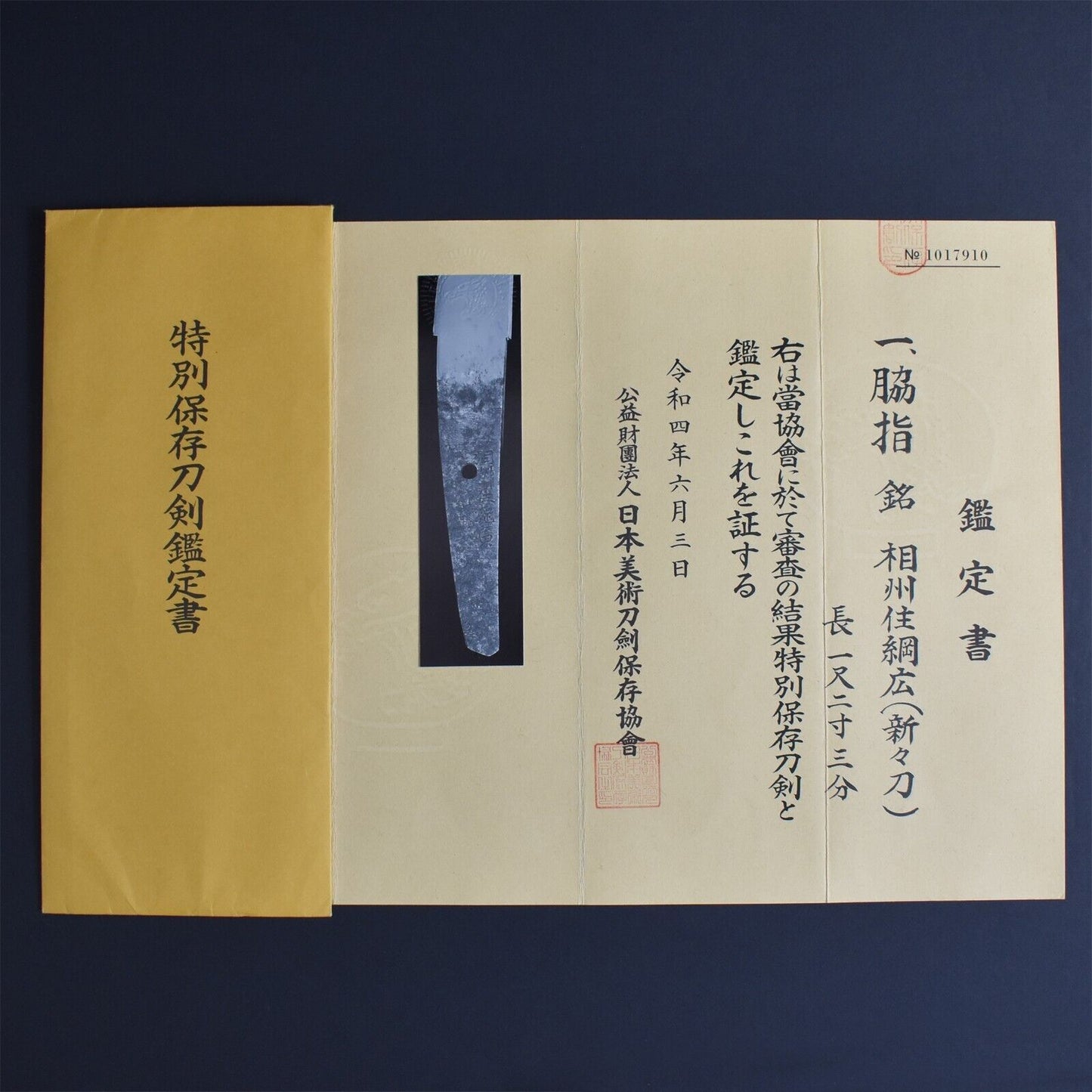 Original Antique Japanese Wakizashi Sword Signed Samurai Blade Collectible Tamahagane Weapon Edo Era.